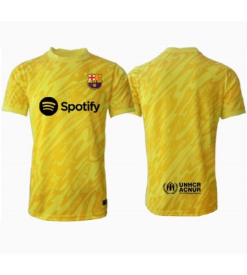 Barcelona Brankář Domácí Dres 2024-25 Krátkým Rukávem